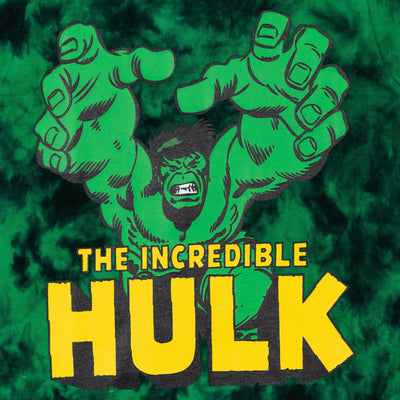Camiseta gráfica Marvel The Hulk y pantalones cortos de felpa francesa