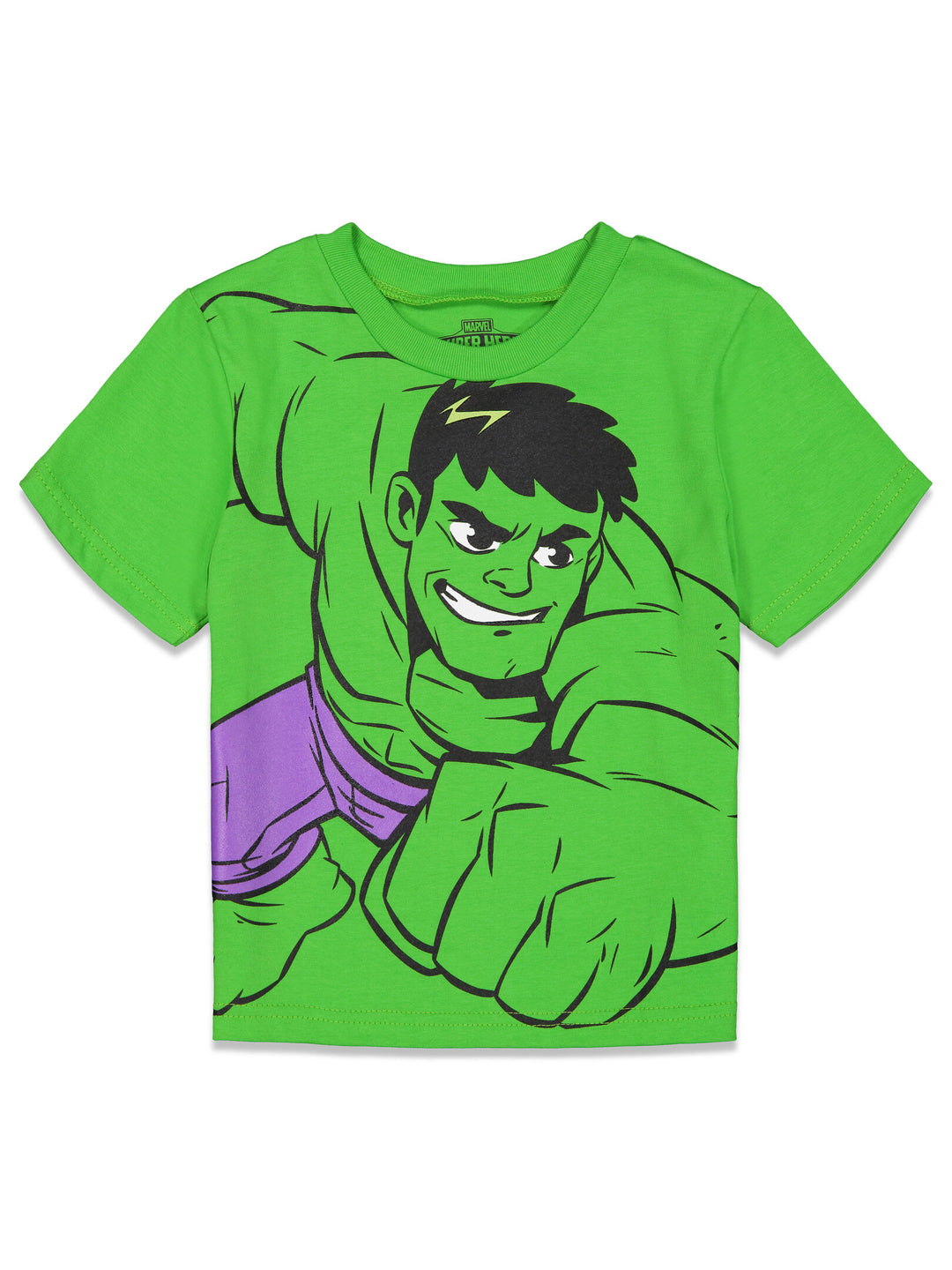 Conjunto de camiseta gráfica y pantalones cortos Marvel Avengers Hulk