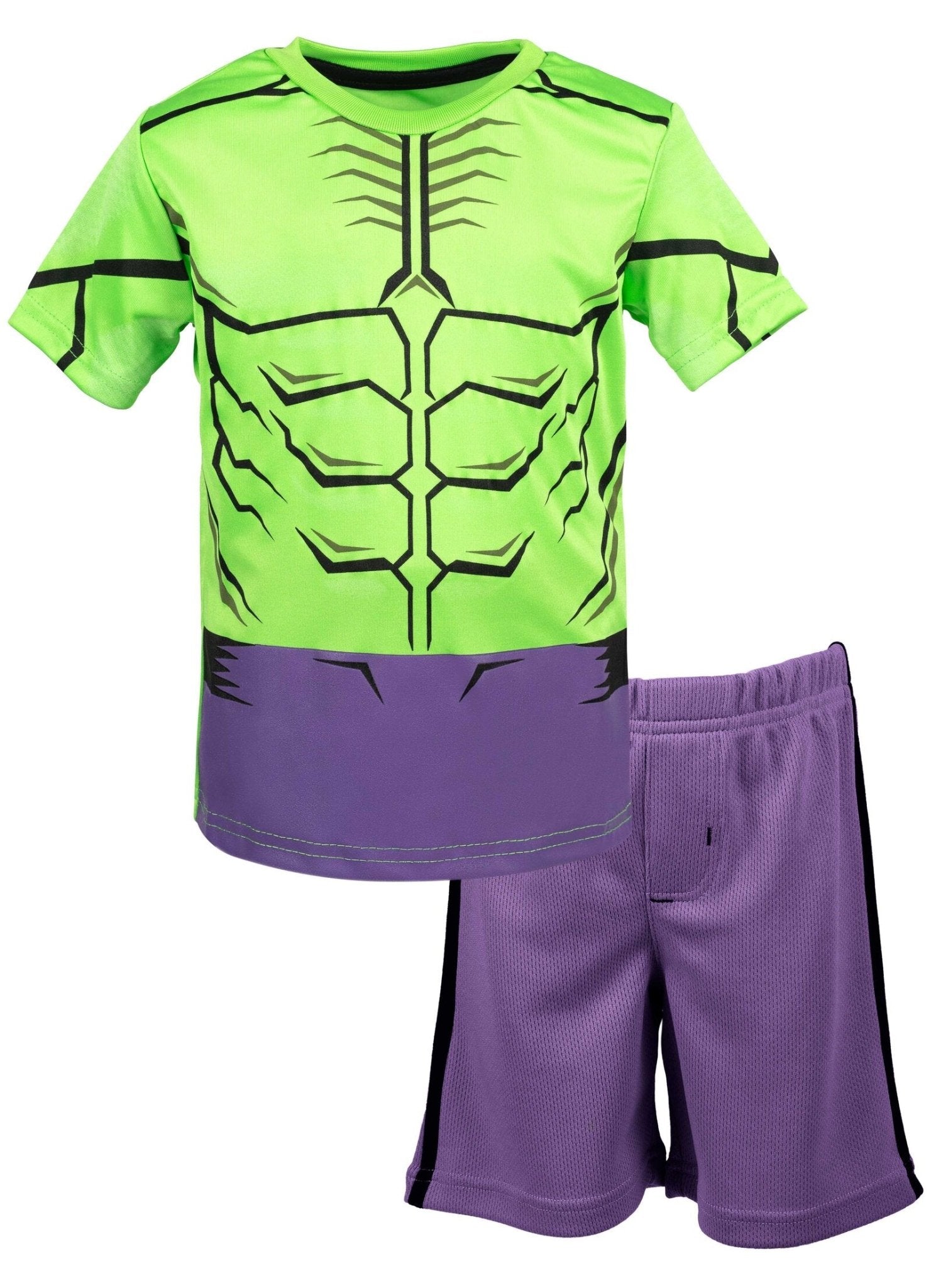 Marvel Avengers The Hulk T-Shirt and Shorts Outfit Set | imagikids Baby ...