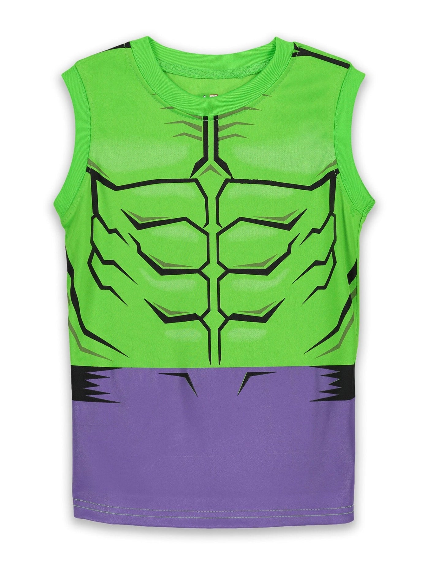 Marvel Avengers The Hulk Tank Top and Mesh Shorts Outfit Set - imagikids
