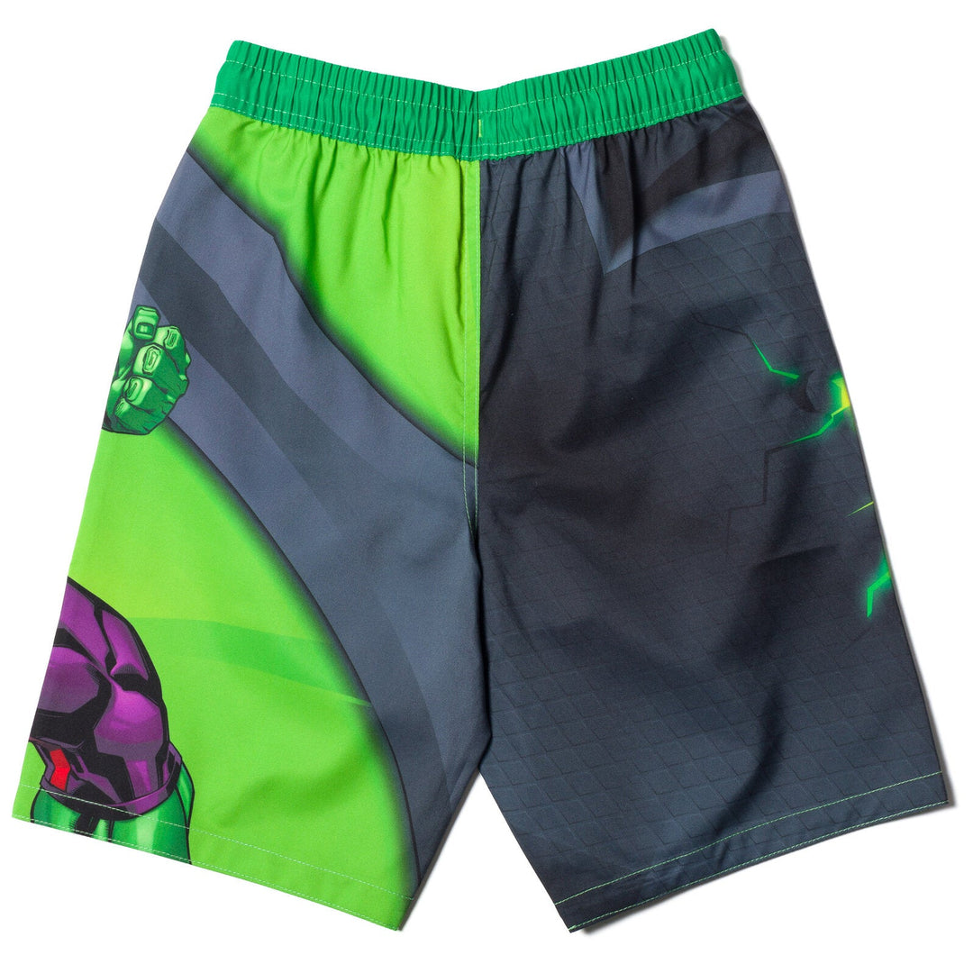 Marvel Avengers The Hulk UPF 50+ Swim Trunks Bathing Suit - imagikids