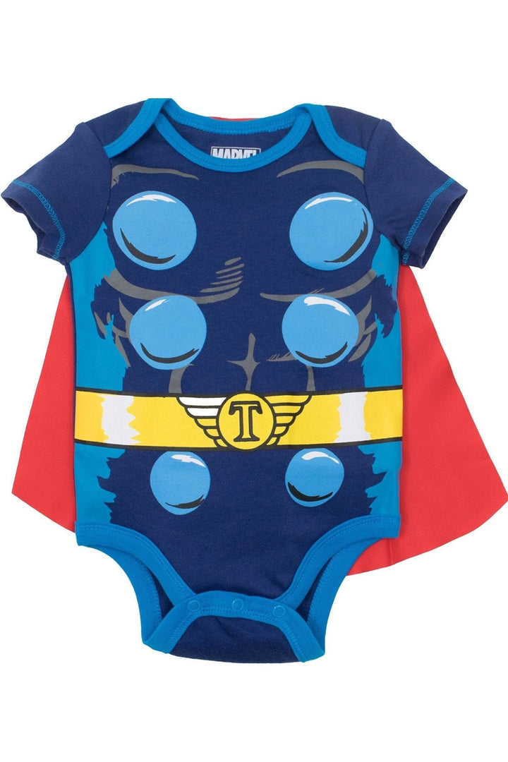 Marvel Avengers Thor Cosplay Bodysuit & Hat Set - imagikids