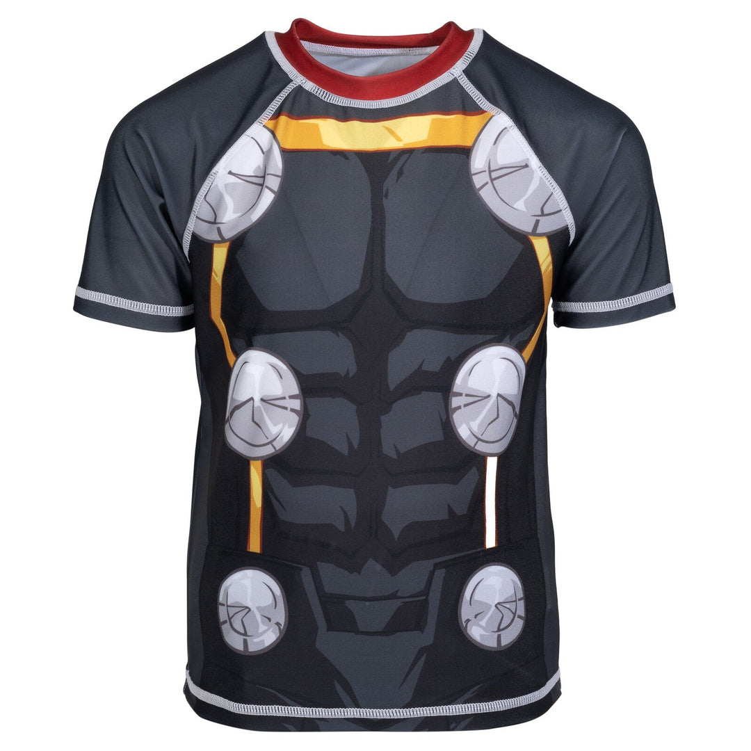 Marvel Avengers Thor Rash Guard and Swim Trunks Outfit Set - imagikids