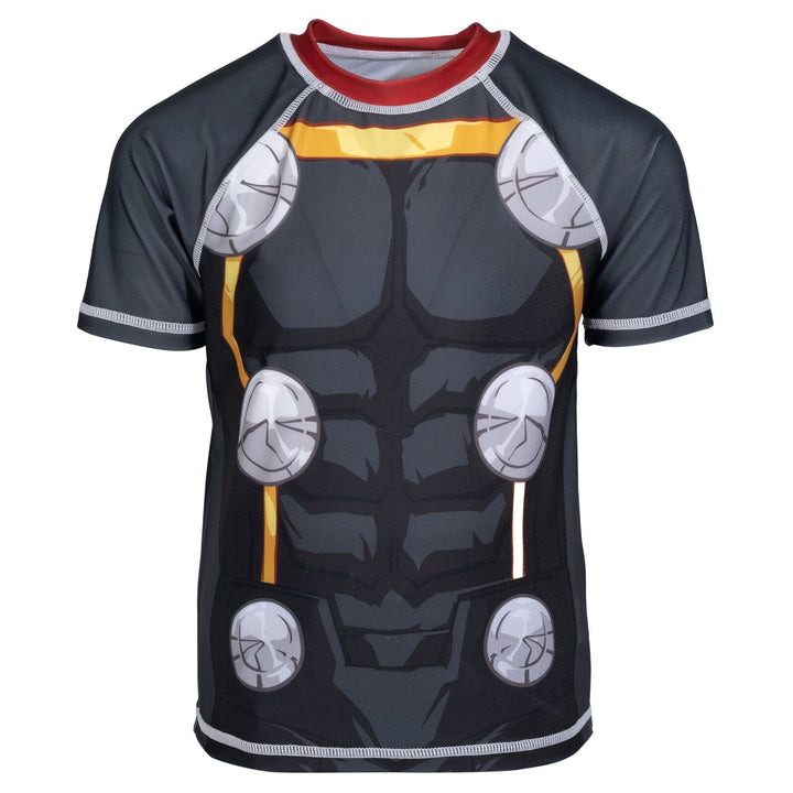 Marvel Avengers Thor Rash Guard and Swim Trunks Outfit Set - imagikids