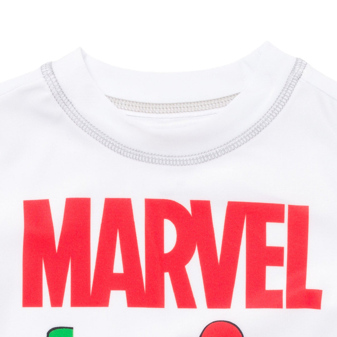 Marvel Avengers UPF 50+ Rash Guard Swim Shirt - imagikids