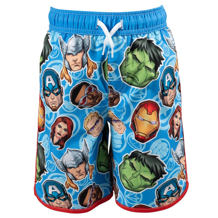 Marvel Avengers UPF 50+ Swim Trunks Bathing Suit - imagikids