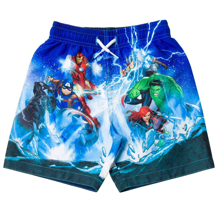 Marvel Avengers UPF 50+ Swim Trunks Bathing Suit - imagikids