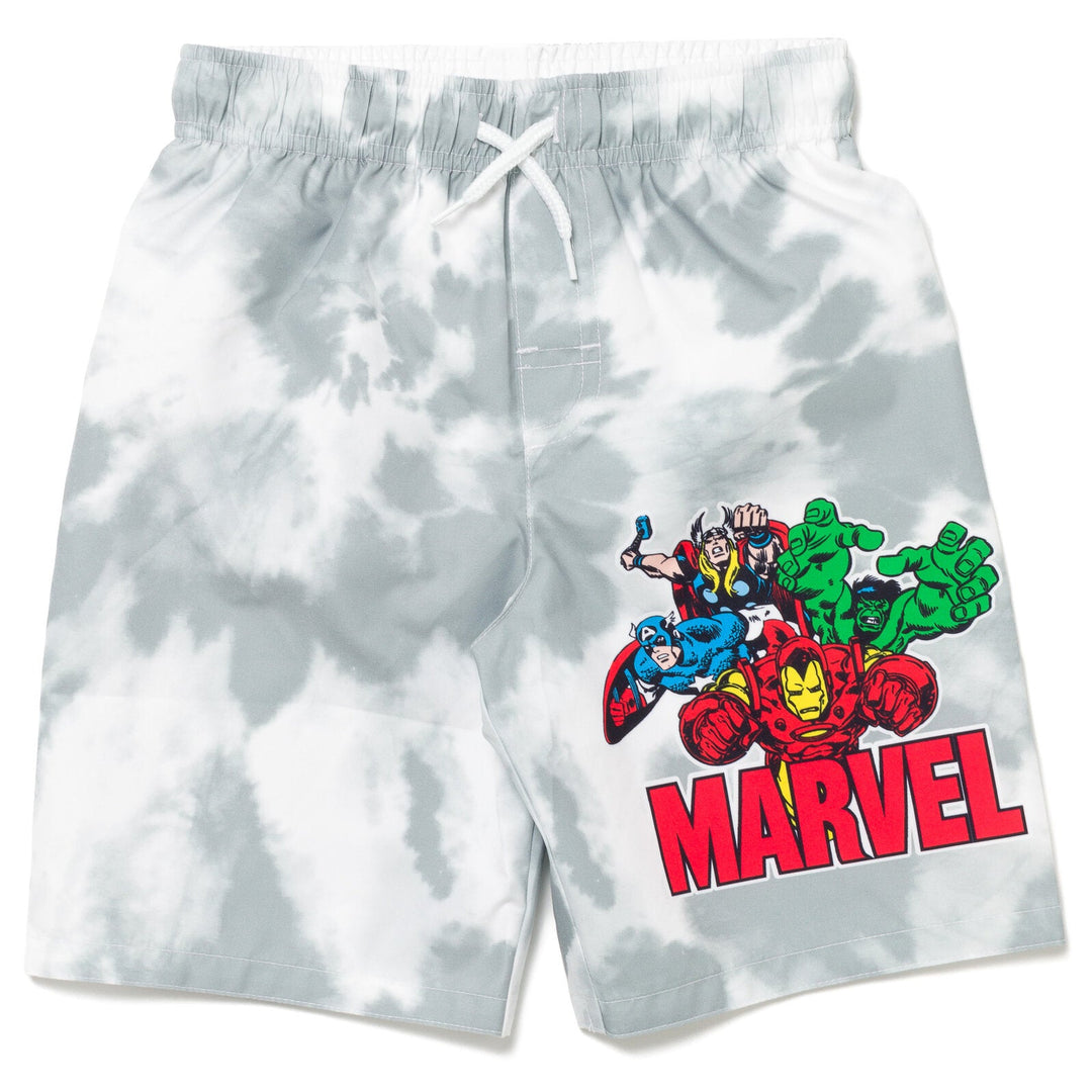 Marvel Avengers UPF 50+ Swim Trunks Bathing Suit - imagikids