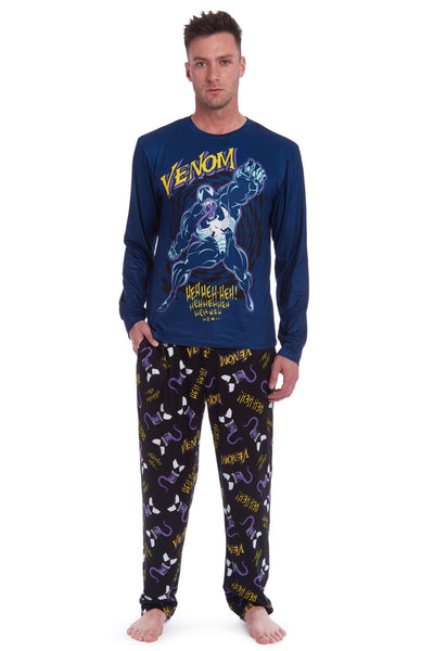 Marvel Avengers Venom Pajama Shirt and Pants Sleep Set - imagikids