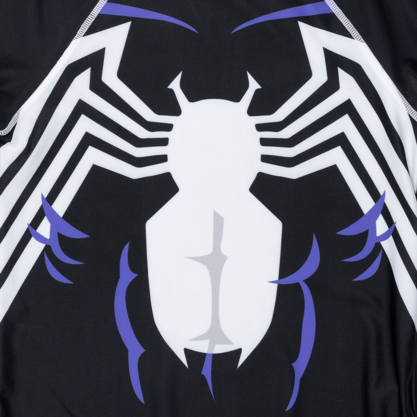 Marvel Avengers Venom UPF 50+ Rash Guard Swim Trunks Outfit Set