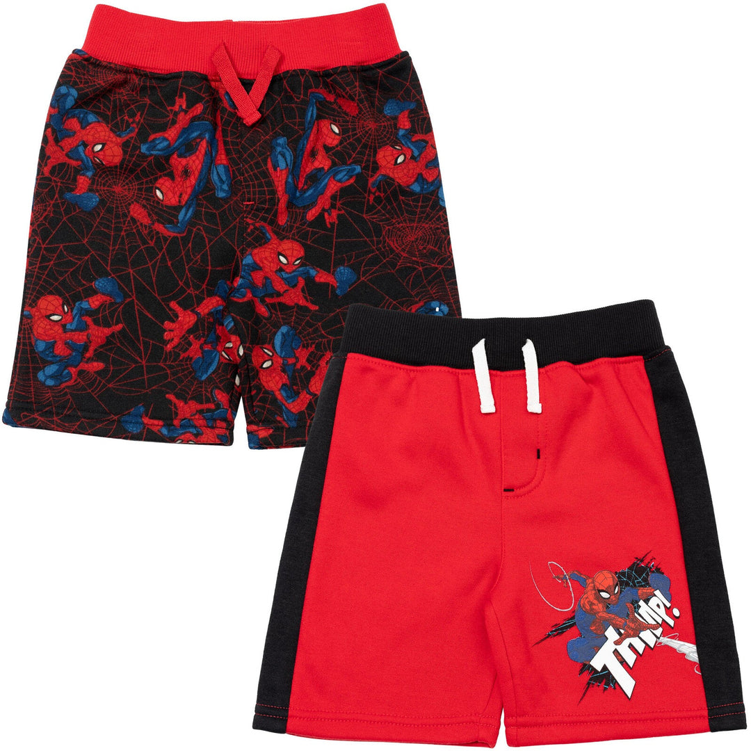 Marvel Fleece 2 Pack Shorts - imagikids