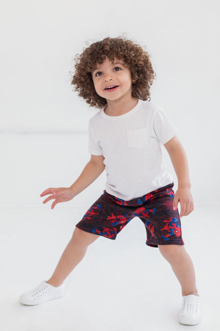 Marvel Fleece 2 Pack Shorts - imagikids