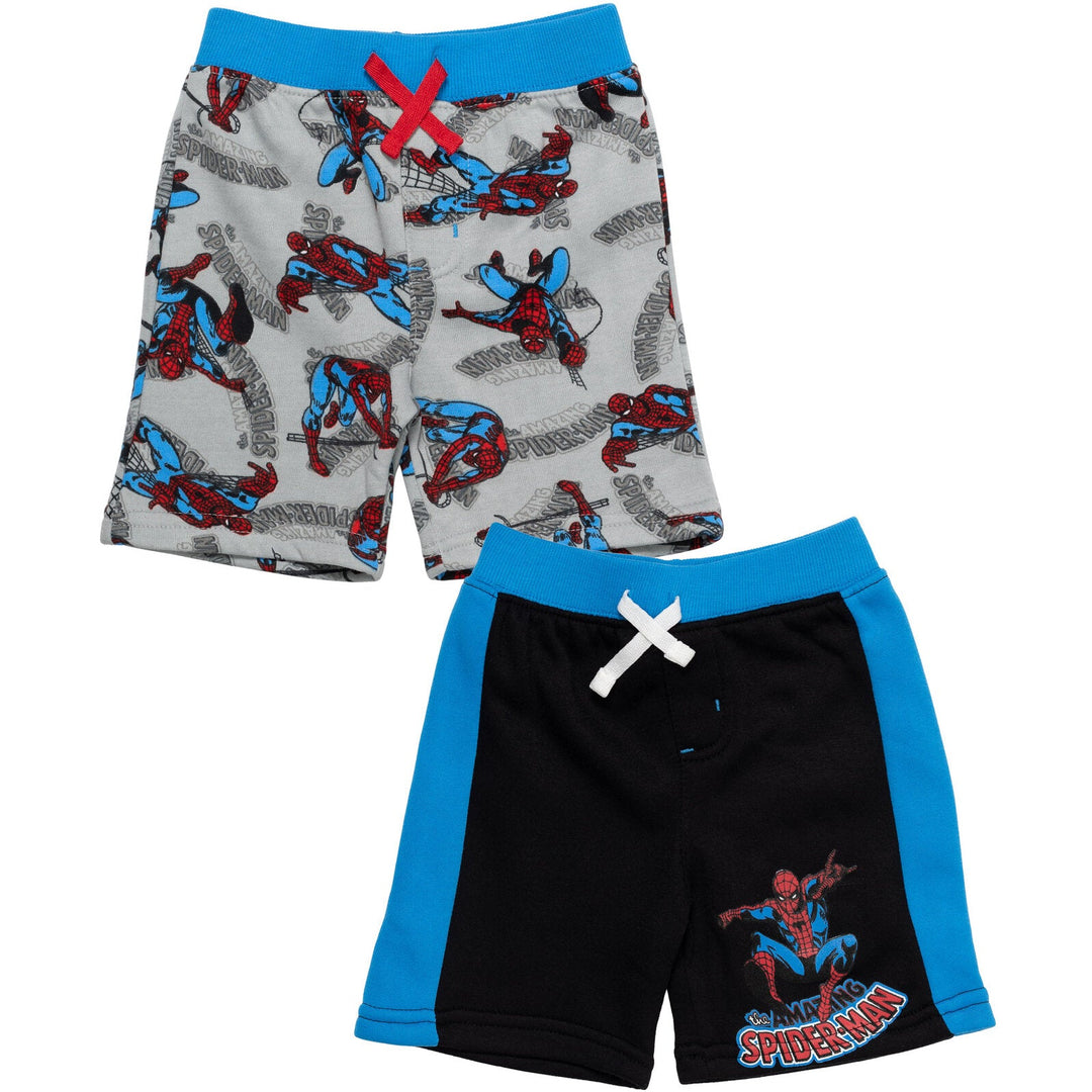 Marvel Fleece 2 Pack Shorts - imagikids