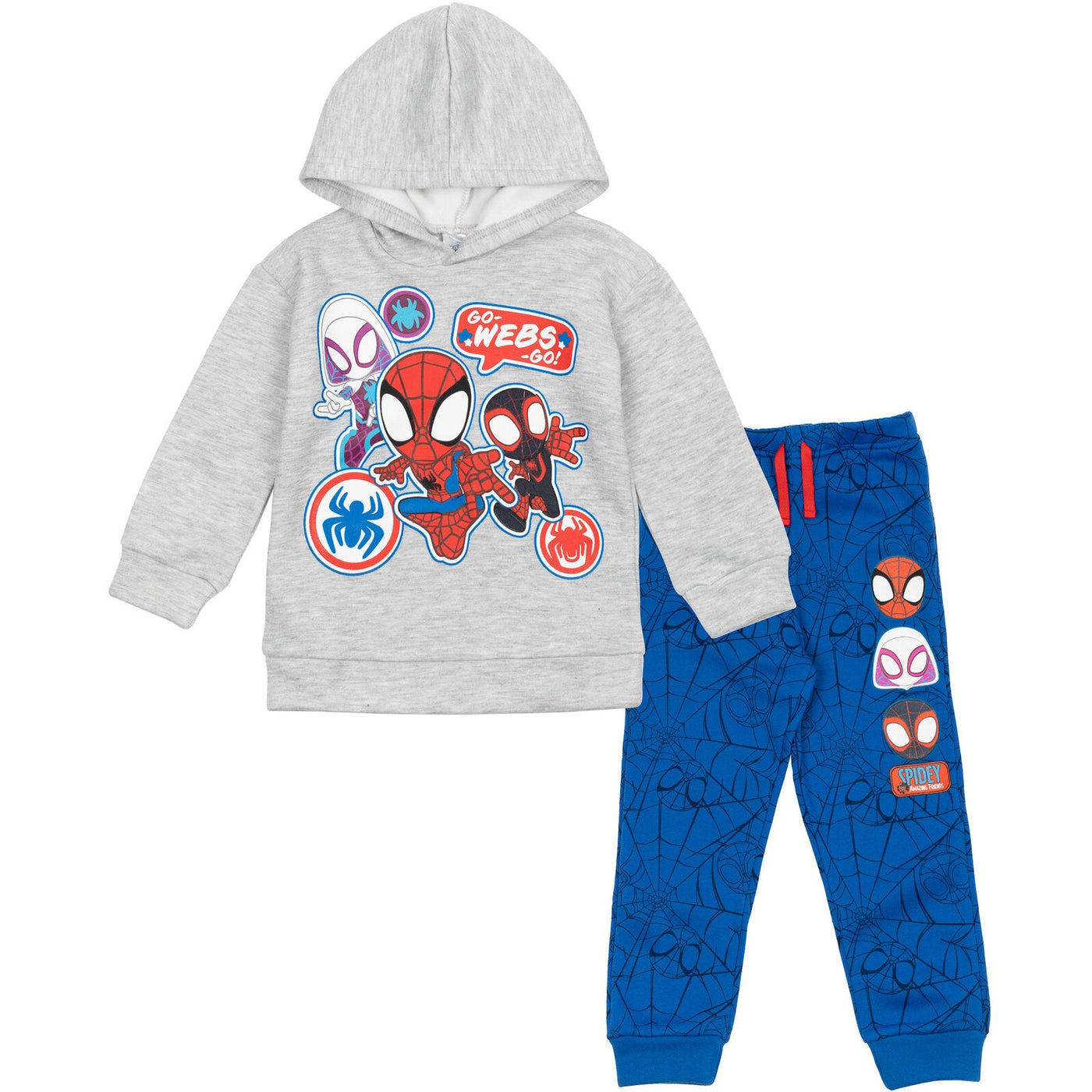 Marvel Fleece Hoodie and Pants Outfit Set - imagikids