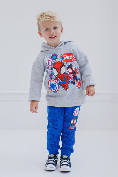 Marvel Fleece Hoodie and Pants Outfit Set