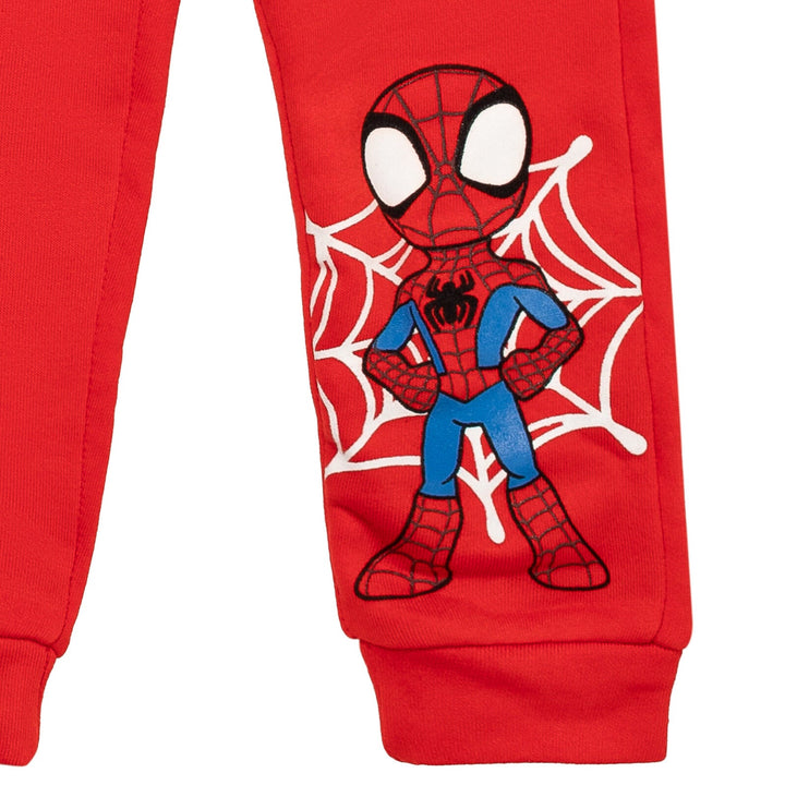 Marvel Fleece Pullover Hoodie and Pants Outfit Set - imagikids