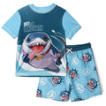 Marvel Rivals Jeff Rash Guard and Swim Trunks UPF 50+ Outfit Set