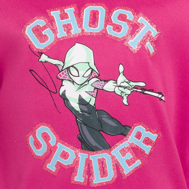 Marvel Spider - Gwen French Terry Sweatshirt and Jogger Pants Set - imagikids