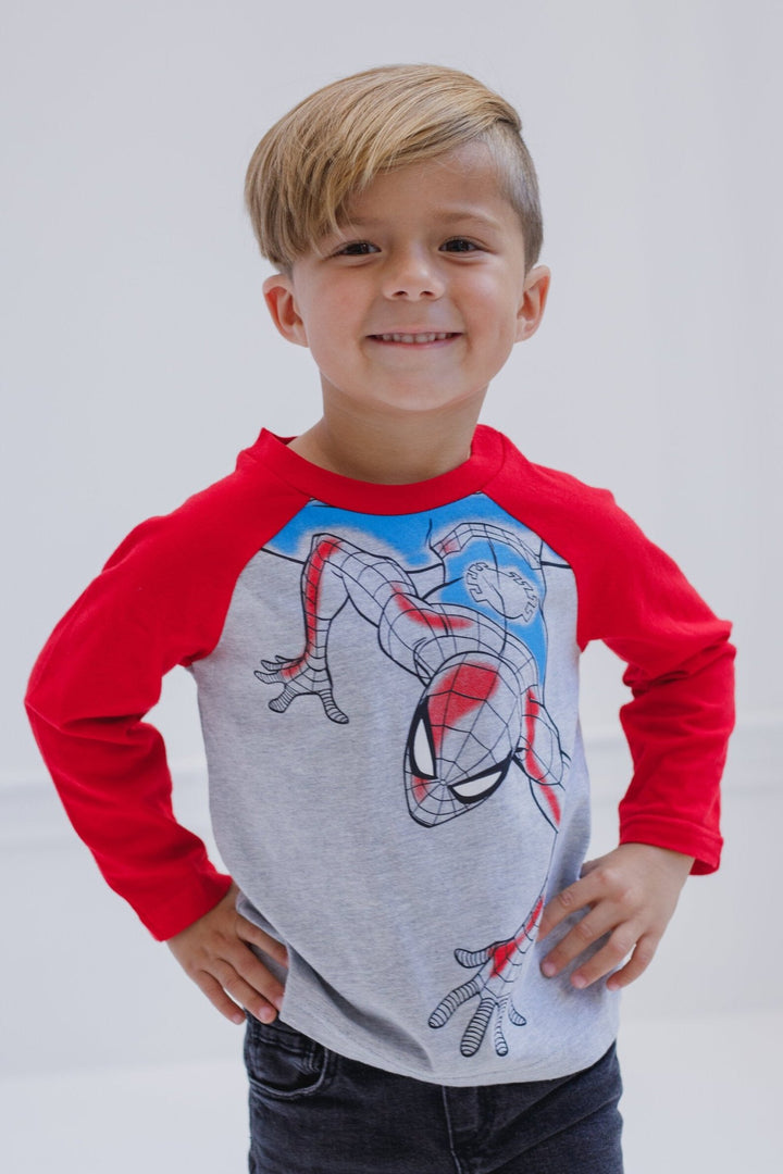 Marvel Spider - Man 2 Pack Long Sleeve T - Shirts - imagikids