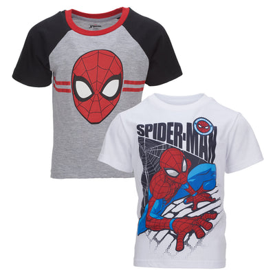 Pack de 2 camisetas sin cierre Marvel Spider-Man