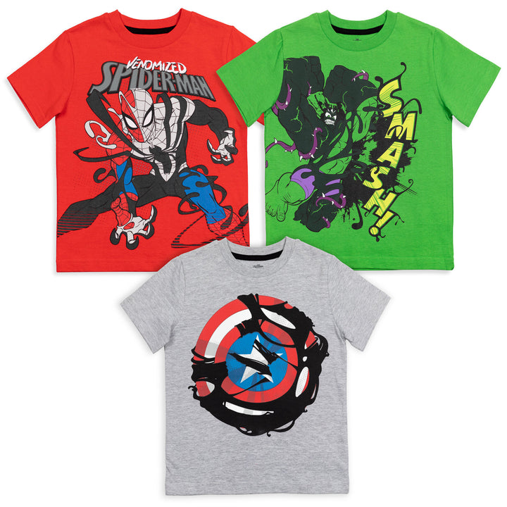 Marvel Avengers 3 Pack Graphic T-Shirt