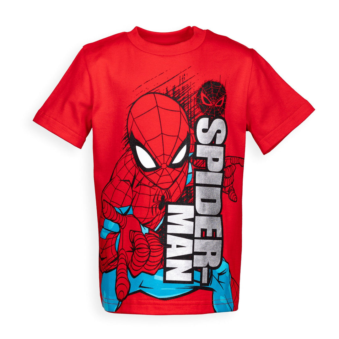 Marvel Spider - Man 4 Pack Pullover T - Shirts - imagikids