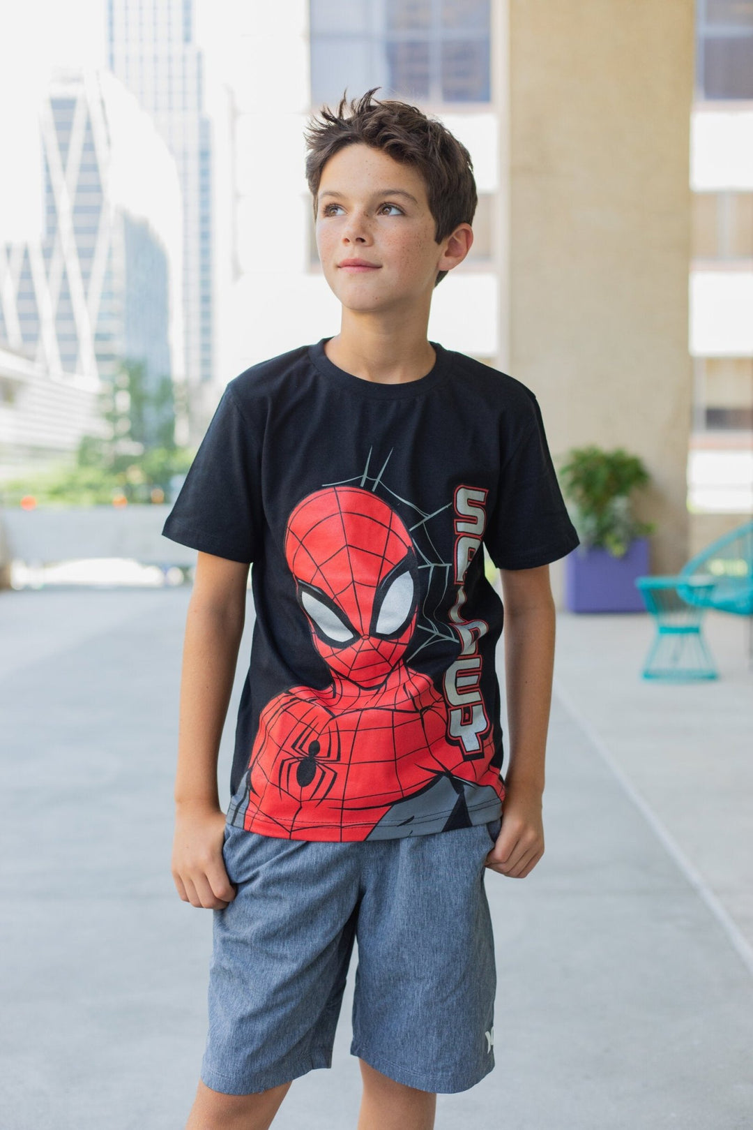 Marvel Spider - Man 4 Pack Pullover T - Shirts - imagikids