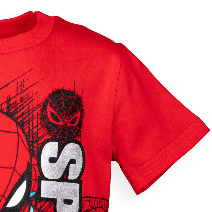 Marvel Spider - Man 4 Pack Pullover T - Shirts - imagikids