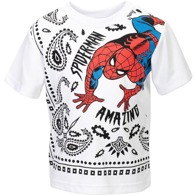 Conjunto deportivo de camiseta y pantalones cortos de Spider-Man de Marvel