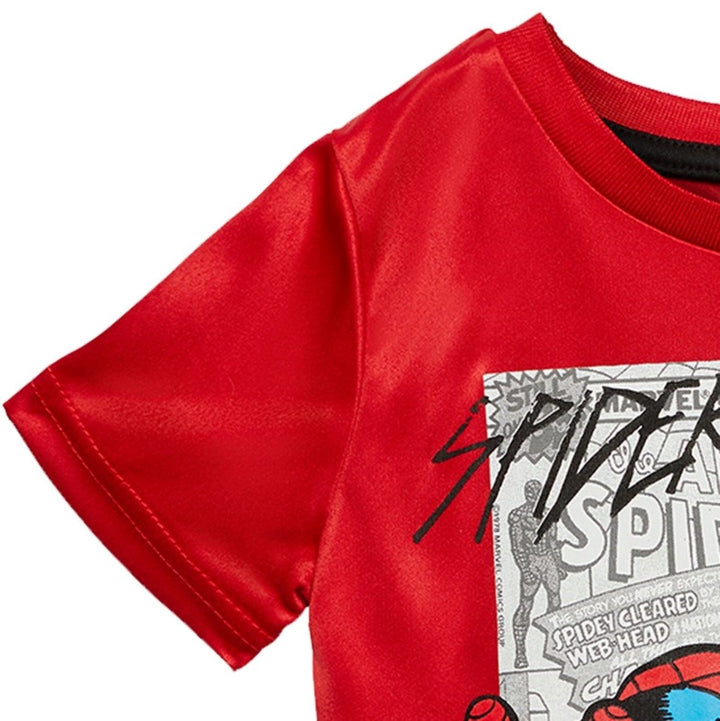 Marvel Spider - Man Athletic T - Shirt & Shorts Outfit Set - imagikids