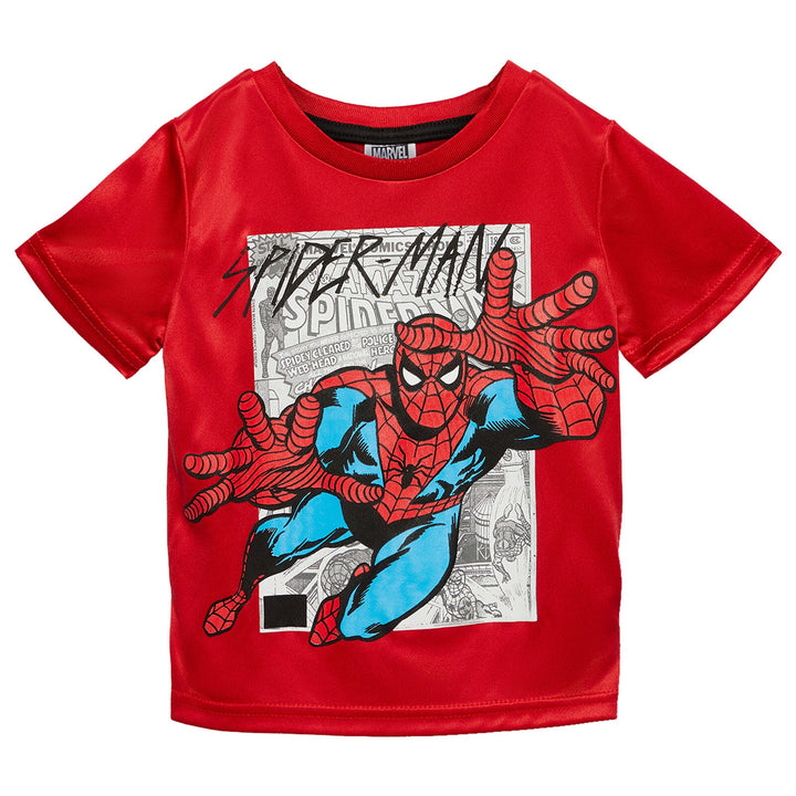 Marvel Spider - Man Athletic T - Shirt & Shorts Outfit Set - imagikids