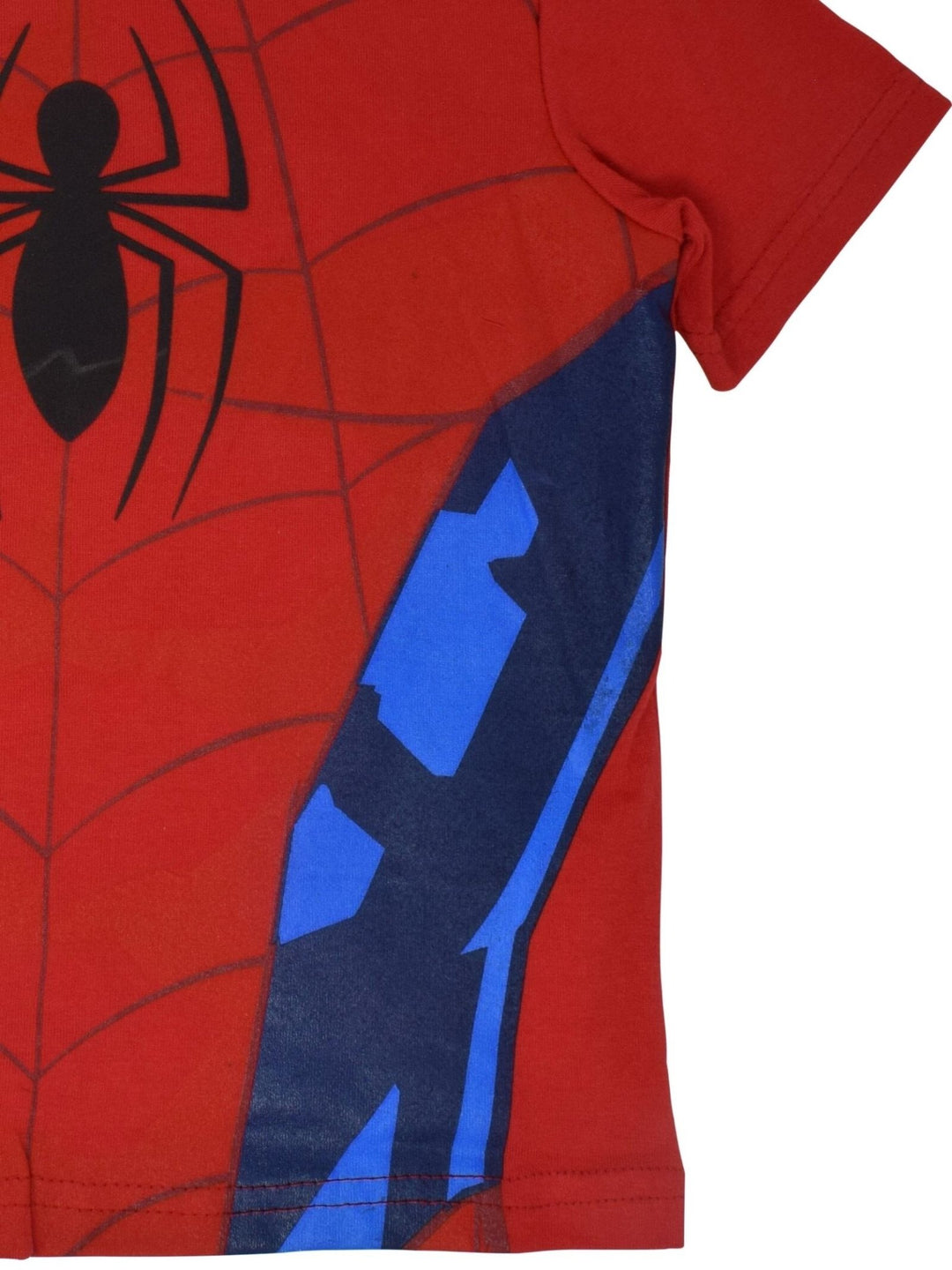 Marvel Spider - Man Avengers Avengers Cosplay T - Shirt and Mesh Shorts Outfit Set - imagikids