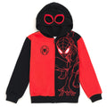 Marvel Spider-Man Avengers Fleece Zip Up Cosplay Hoodie