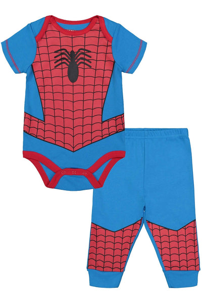 Marvel Spider - Man Cosplay Bodysuit & Pants Set - imagikids