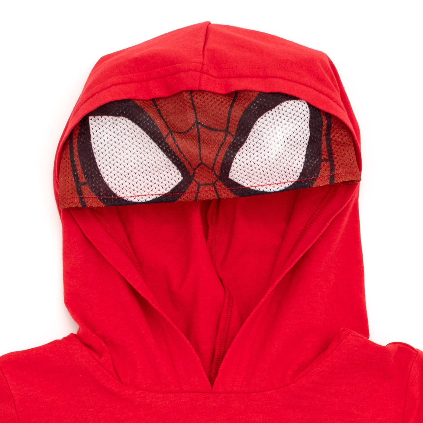 Marvel Spider-Man Cosplay T-Shirt and Mesh Shorts Outfit Set
