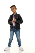 Marvel Spider-Man Faux Leather Jacket Little Kid to Big Kid