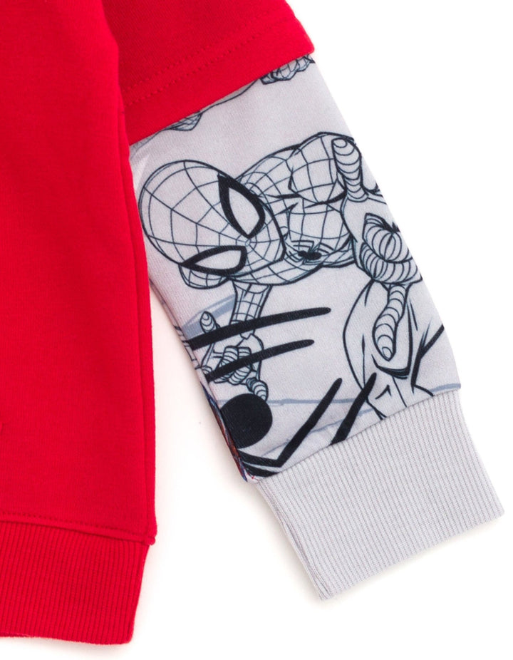 Marvel Spider - Man Fleece Hangdown Hoodie - imagikids