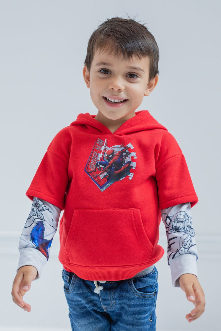 Marvel Spider - Man Fleece Hangdown Hoodie - imagikids