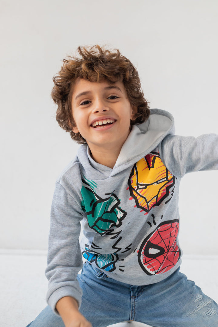 Sudadera con capucha de forro polar de los Vengadores de Marvel