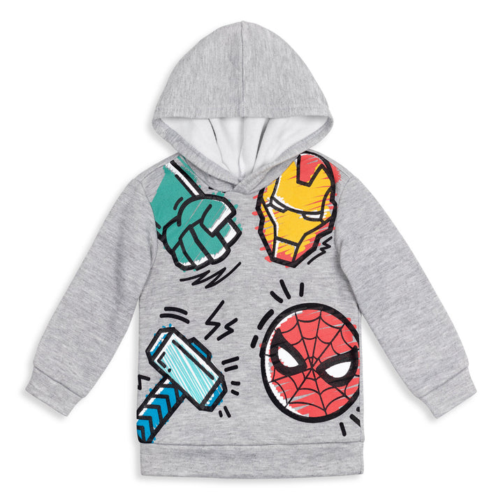 Sudadera con capucha de forro polar de los Vengadores de Marvel