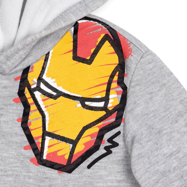 Sudadera con capucha de forro polar de los Vengadores de Marvel