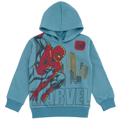 Marvel Spider-Man Fleece Pullover Hoodie and Jogger Pants Outfit Set