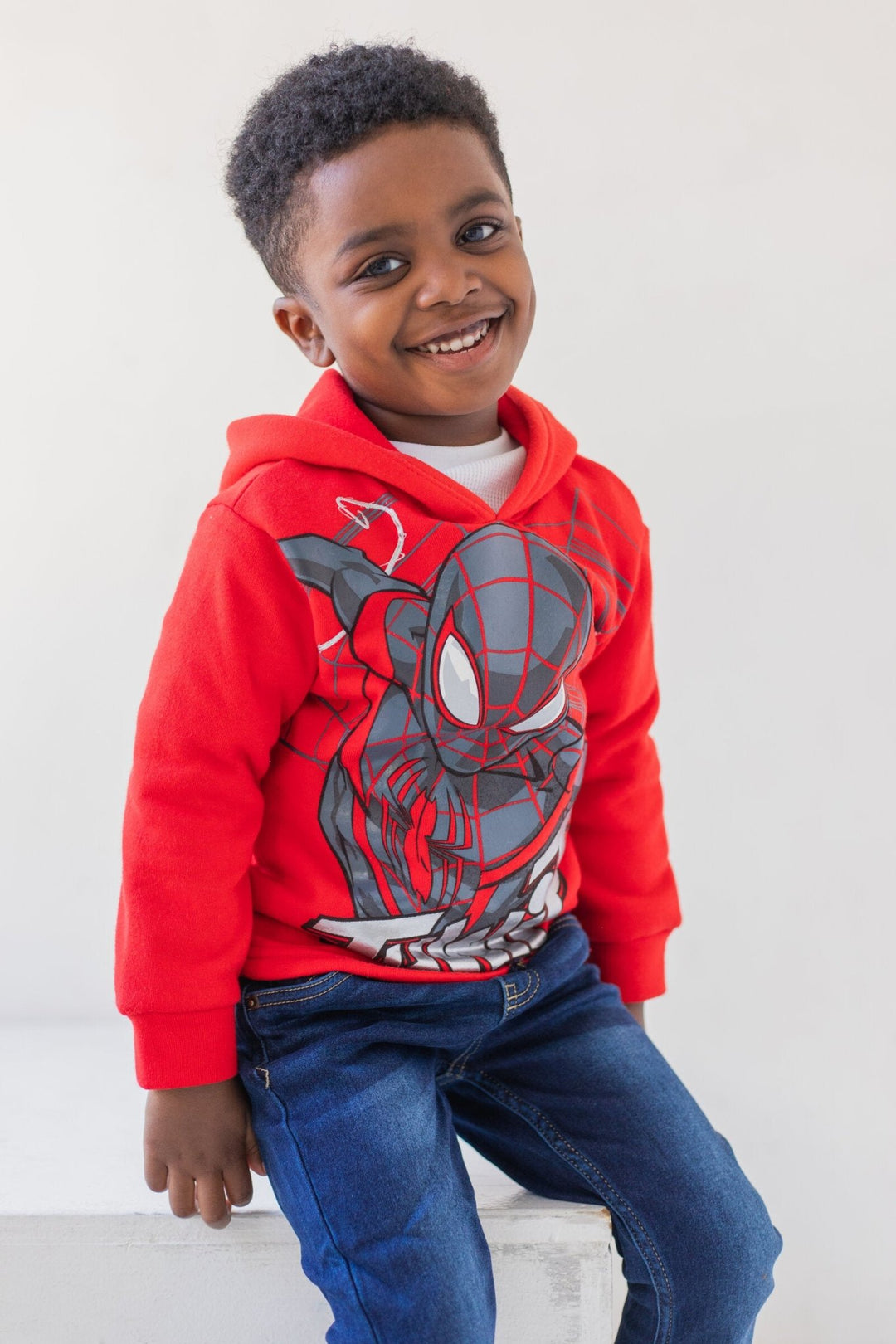 Marvel Spider - Man Fleece Pullover Hoodie and Pants Outfit Set - imagikids