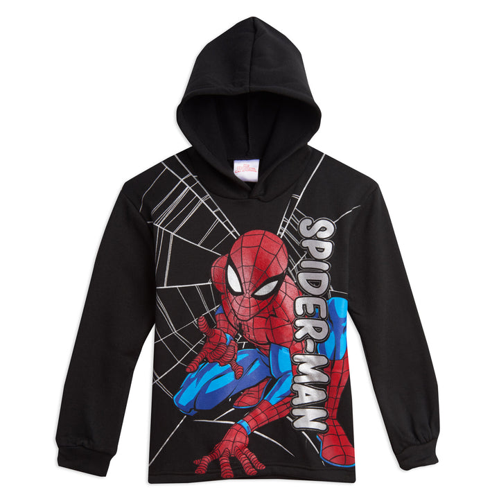 Marvel Spider-Man Fleece Pullover Hoodie and Pants Outfit Set