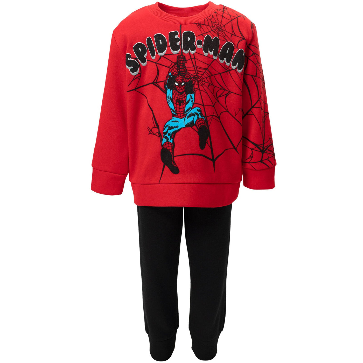 Marvel Spider - Man Fleece Pullover Sweatshirt and Pants Set - imagikids