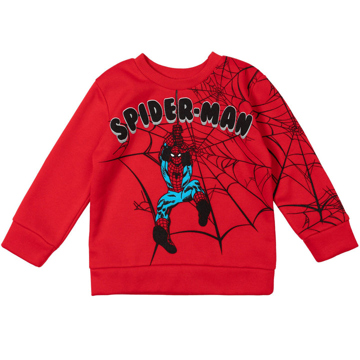 Marvel Spider - Man Fleece Pullover Sweatshirt and Pants Set - imagikids