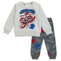Marvel Spider-Man Fleece Sweatshirt and Jogger Pants Outfit Set