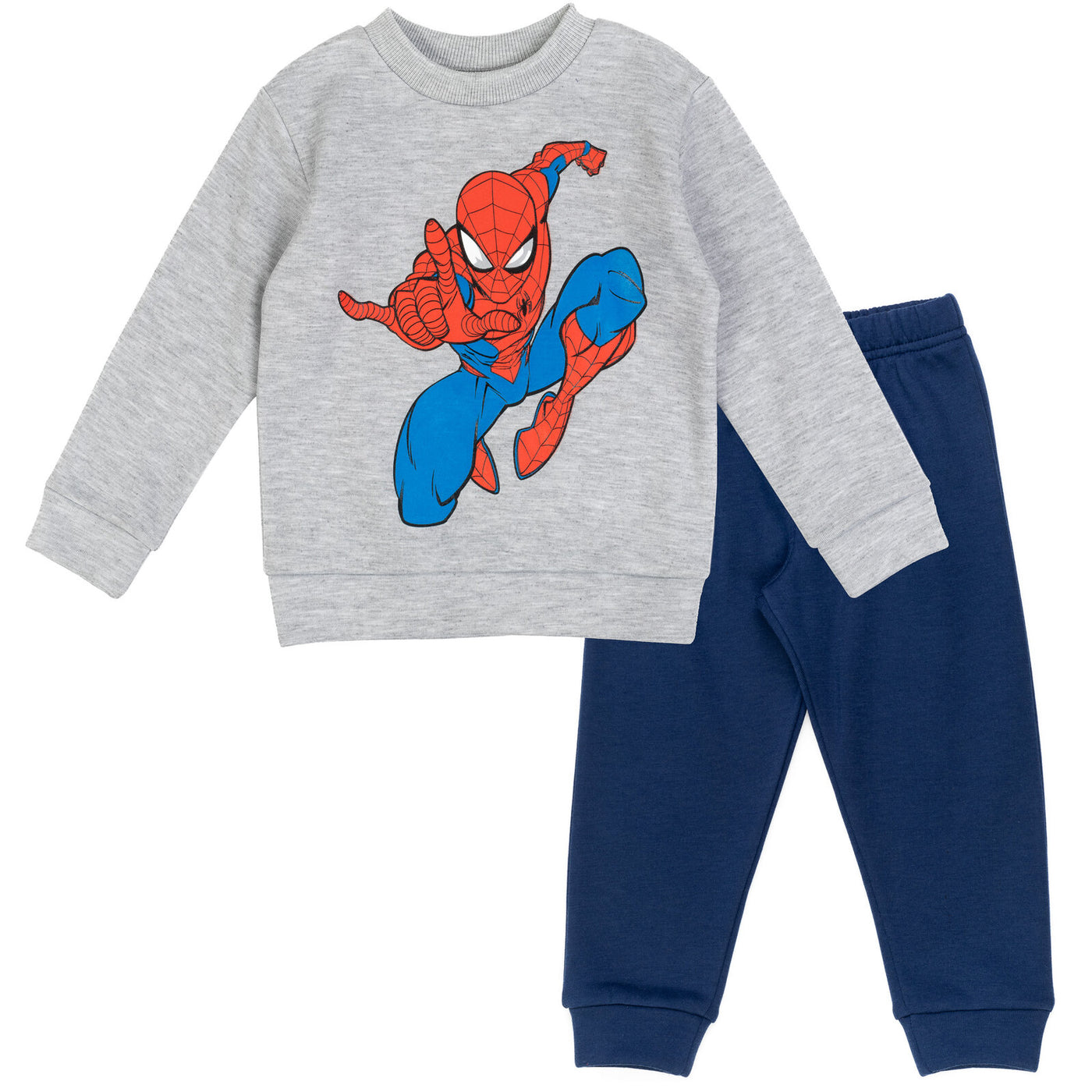 Marvel Spider-Man Sudadera sin cierre y pantalones jogger