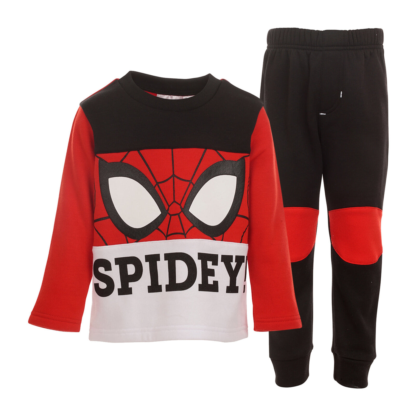 Marvel Spider-Man Sudadera sin cierre y pantalones jogger