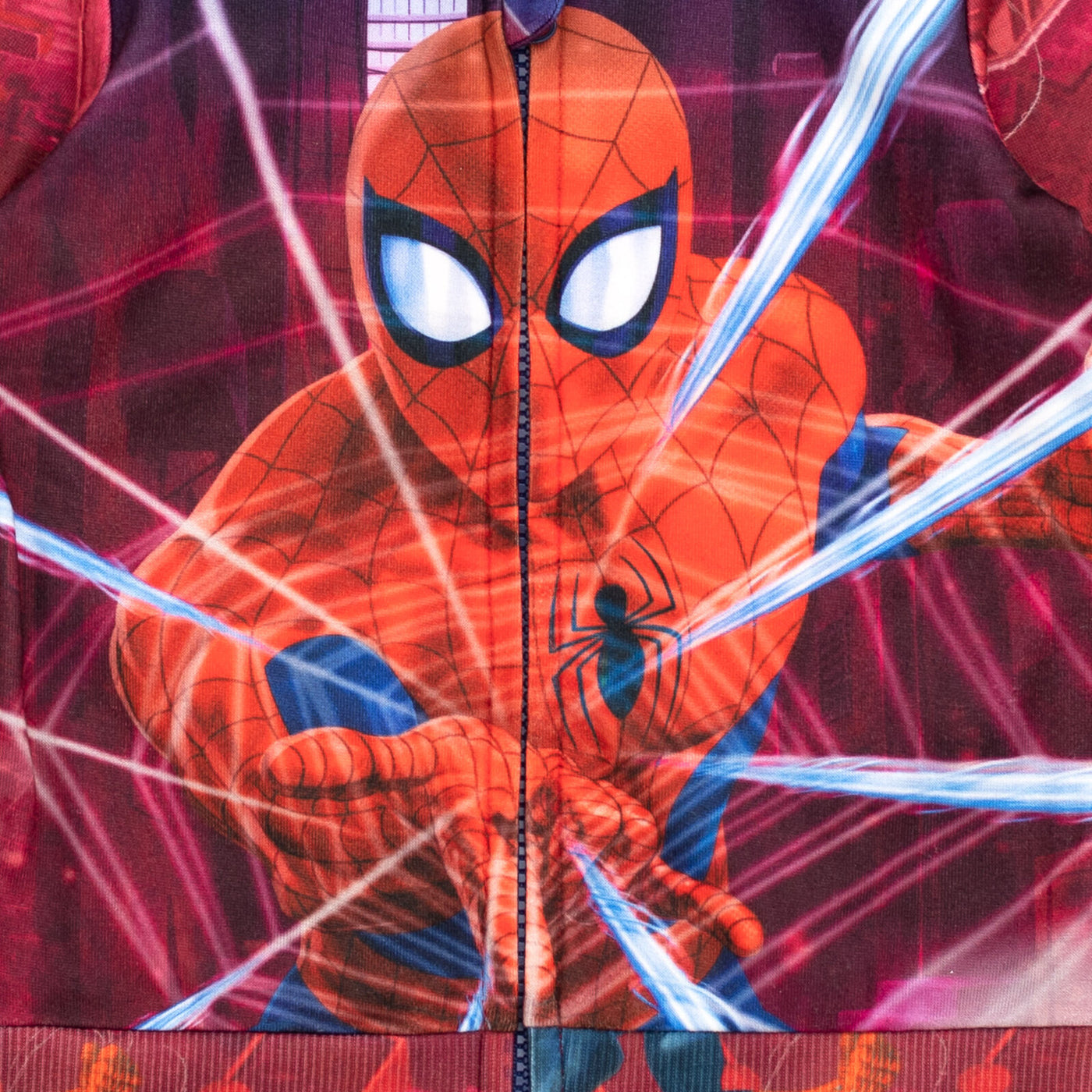 Sudadera con capucha y cremallera Marvel Spider-Man Fleece